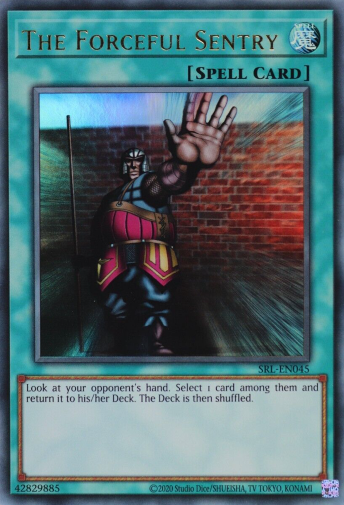 The Forceful Sentry (25th Anniversary) [SRL-EN045] Ultra Rare | Card Merchant Takapuna