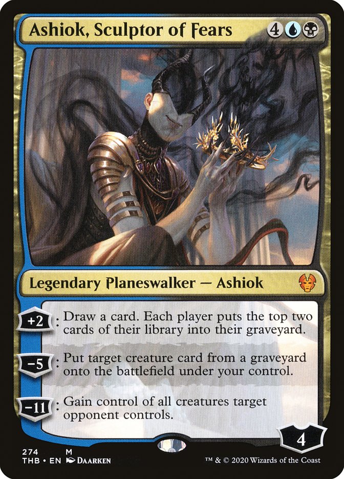 Ashiok, Sculptor of Fears [Theros Beyond Death] | Card Merchant Takapuna