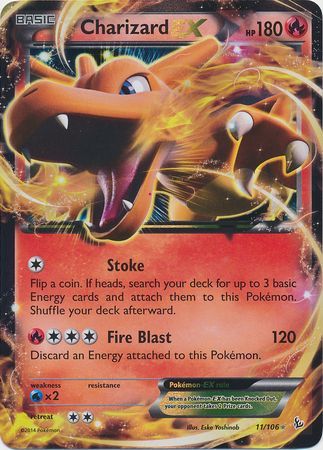 Charizard EX (11/106) (Jumbo Card) [XY: Flashfire] | Card Merchant Takapuna