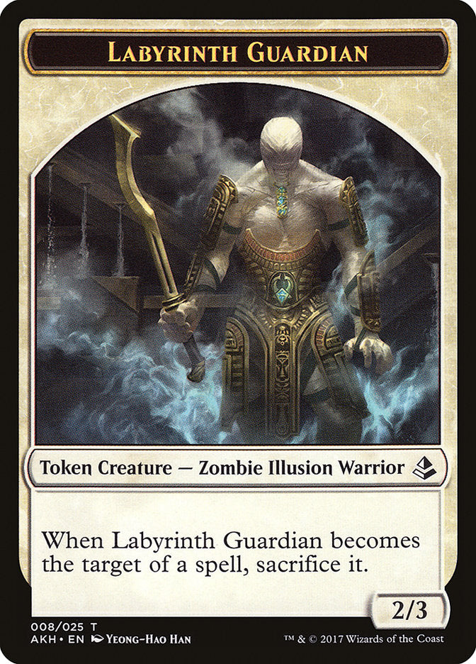 Labyrinth Guardian // Insect Double-Sided Token [Amonkhet Tokens] | Card Merchant Takapuna