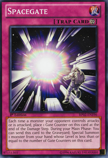 Spacegate [BP02-EN196] Mosaic Rare | Card Merchant Takapuna