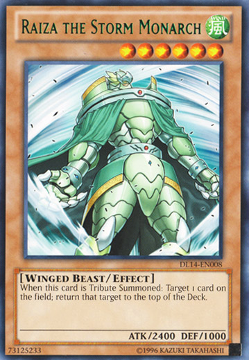 Raiza the Storm Monarch (Green) [DL14-EN008] Rare | Card Merchant Takapuna