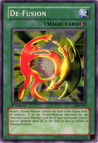 De-Fusion [LON-097] Super Rare | Card Merchant Takapuna