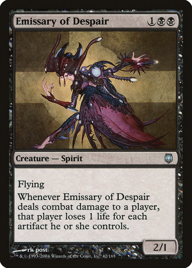 Emissary of Despair [Darksteel] | Card Merchant Takapuna