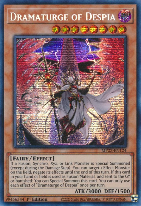 Dramaturge of Despia [MP22-EN124] Prismatic Secret Rare | Card Merchant Takapuna