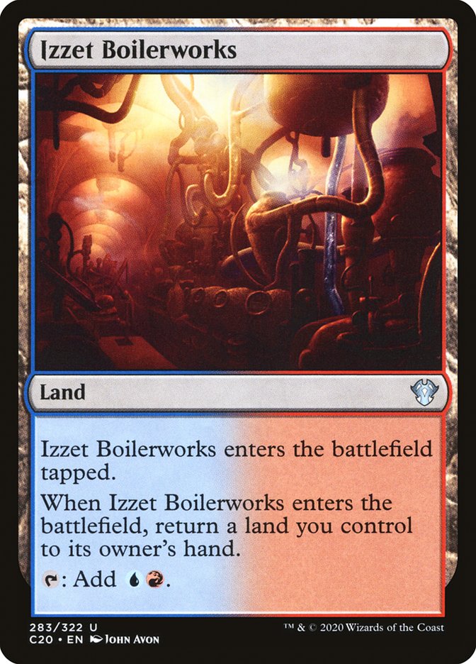 Izzet Boilerworks [Commander 2020] | Card Merchant Takapuna