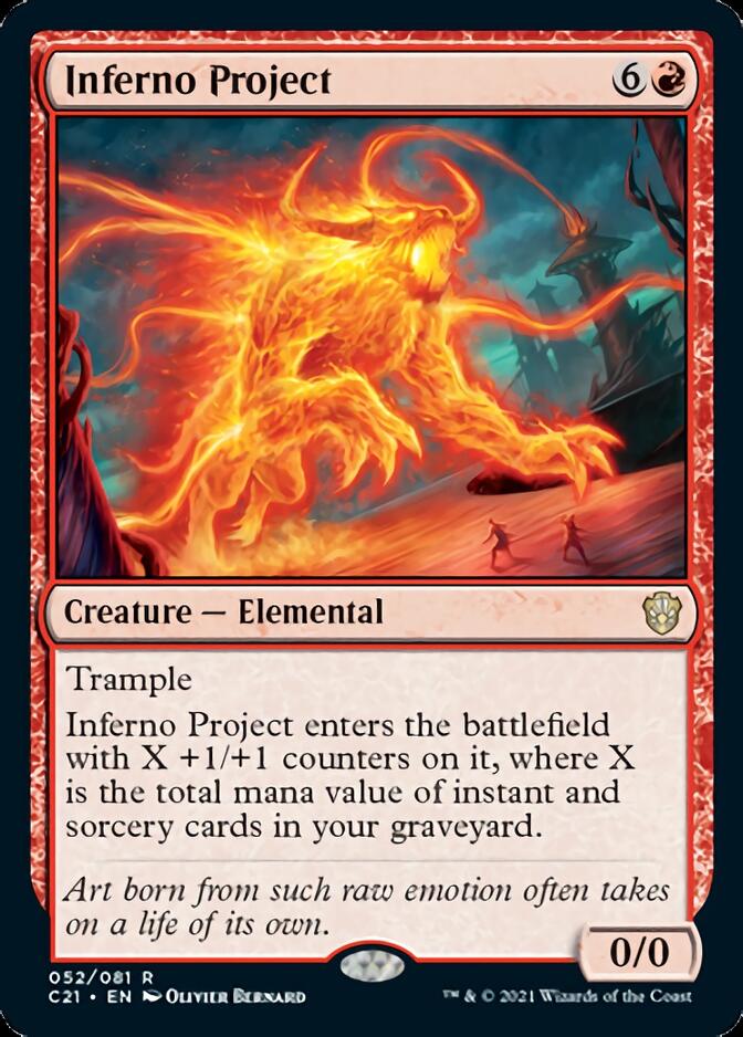 Inferno Project [Commander 2021] | Card Merchant Takapuna