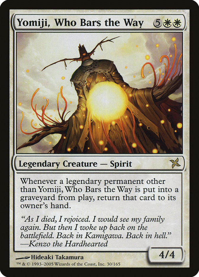 Yomiji, Who Bars the Way [Betrayers of Kamigawa] | Card Merchant Takapuna