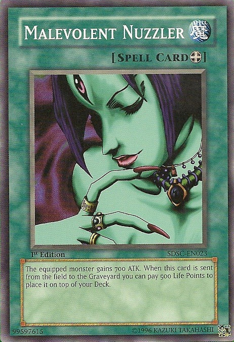 Malevolent Nuzzler [SDSC-EN023] Common | Card Merchant Takapuna