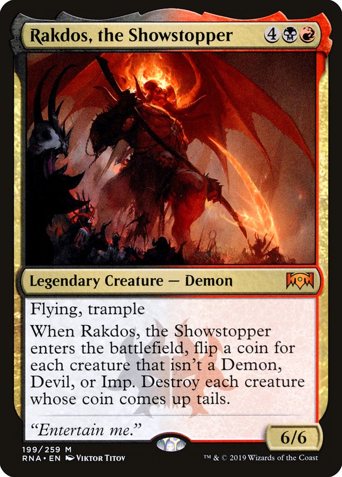 Rakdos, the Showstopper [Ravnica Allegiance] | Card Merchant Takapuna