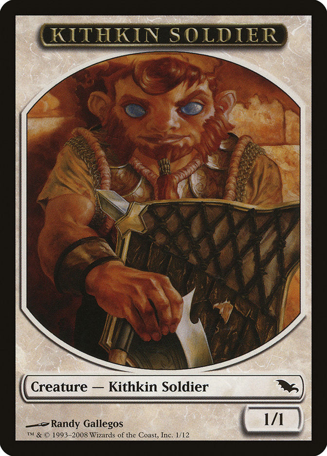 Kithkin Soldier Token [Shadowmoor Tokens] | Card Merchant Takapuna