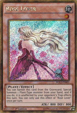 Rose Lover [PGL2-EN003] Gold Secret Rare | Card Merchant Takapuna