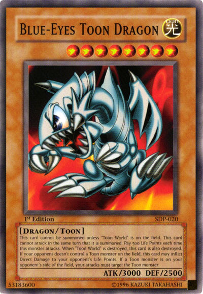 Blue-Eyes Toon Dragon [SDP-020] Common | Card Merchant Takapuna