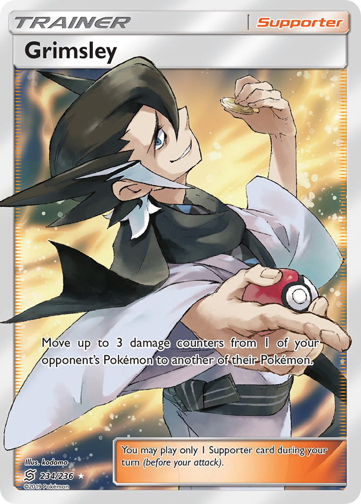 Grimsley (234/236) [Sun & Moon: Unified Minds] | Card Merchant Takapuna