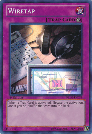 Wiretap [DRLG-EN035] Super Rare | Card Merchant Takapuna