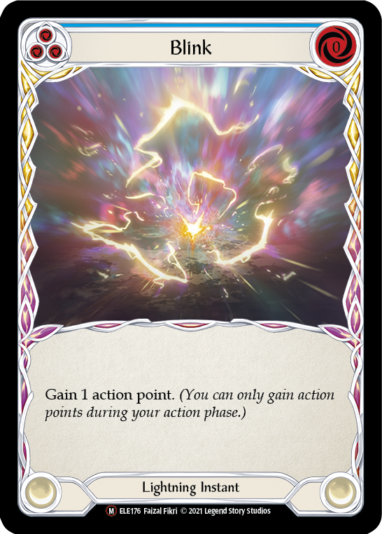 Blink [U-ELE176] (Tales of Aria Unlimited)  Unlimited Rainbow Foil | Card Merchant Takapuna