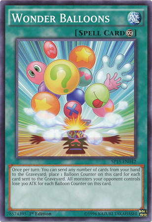 Wonder Balloons [SP15-EN042] Common | Card Merchant Takapuna