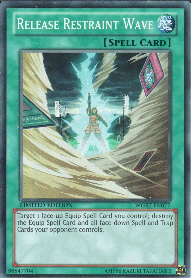 Release Restraint Wave [WGRT-EN077] Super Rare | Card Merchant Takapuna