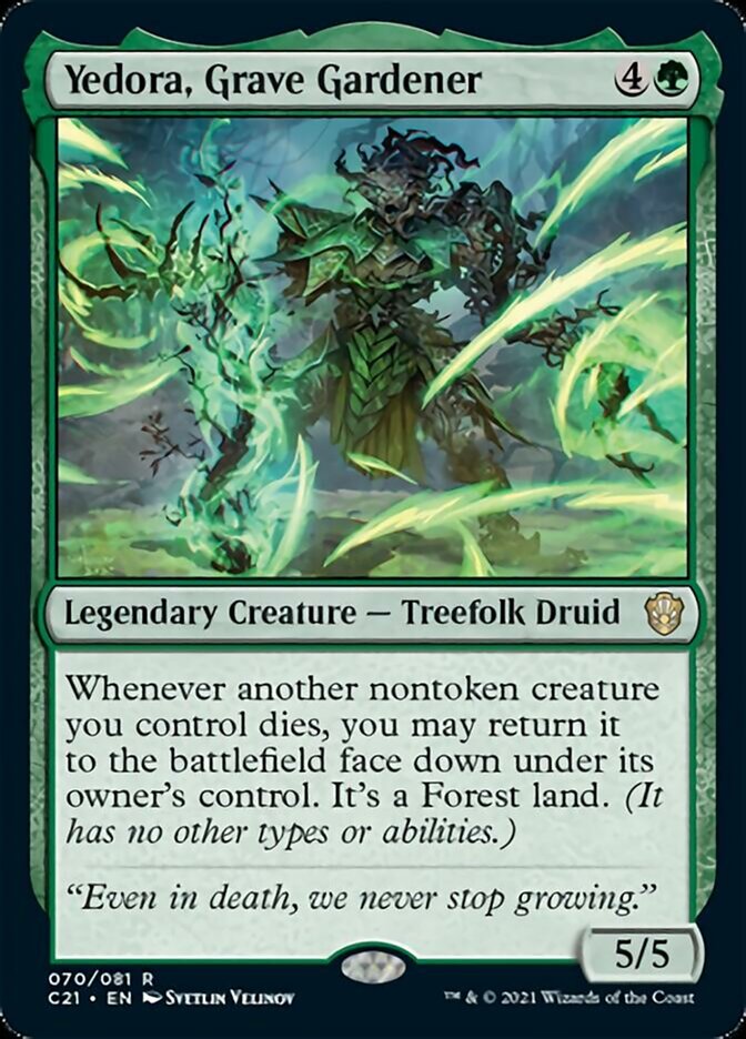 Yedora, Grave Gardener [Commander 2021] | Card Merchant Takapuna