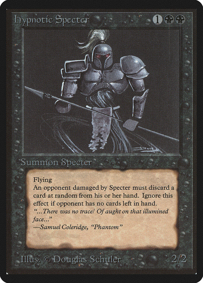 Hypnotic Specter [Beta Edition] | Card Merchant Takapuna