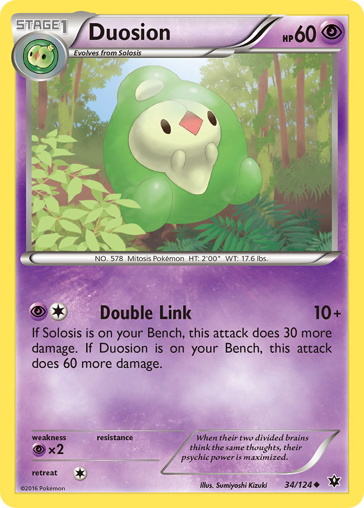 Duosion (34/124) [XY: Fates Collide] | Card Merchant Takapuna