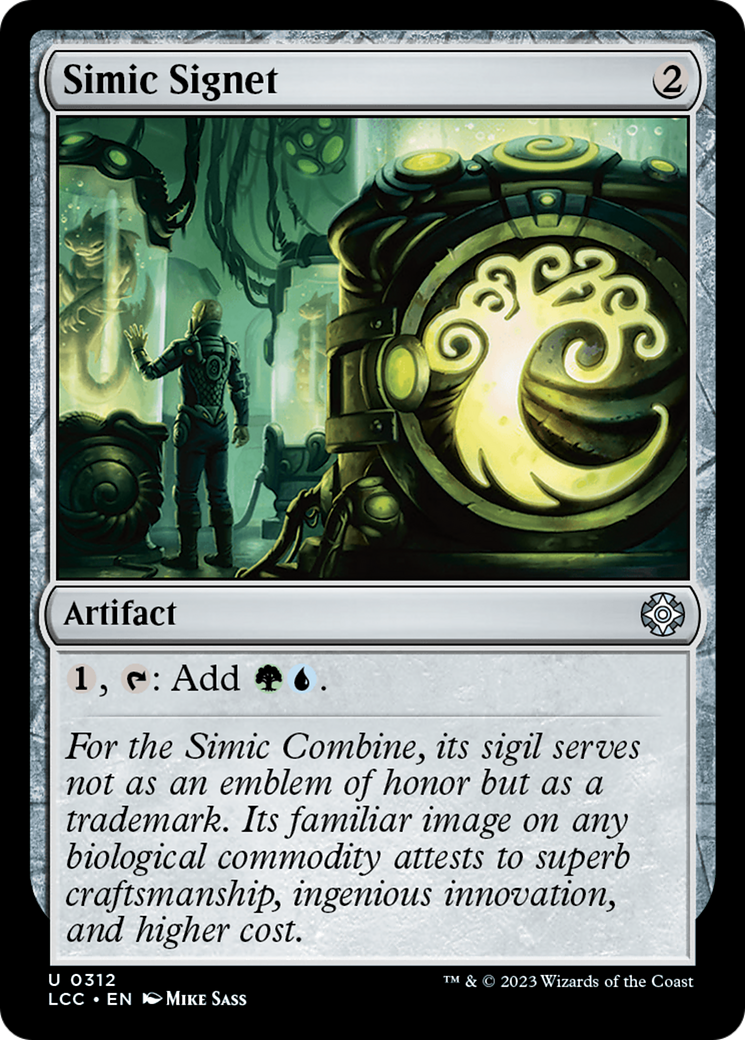 Simic Signet [The Lost Caverns of Ixalan Commander] | Card Merchant Takapuna