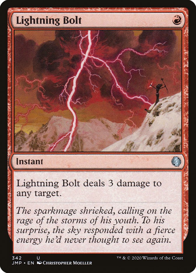 Lightning Bolt [Jumpstart] | Card Merchant Takapuna