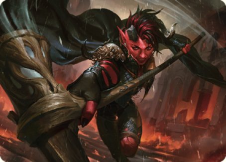 Karlach, Fury of Avernus Art Card (34) [Commander Legends: Battle for Baldur's Gate Art Series] | Card Merchant Takapuna