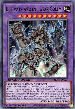 Ultimate Ancient Gear Golem [SGX1-END21] Common | Card Merchant Takapuna