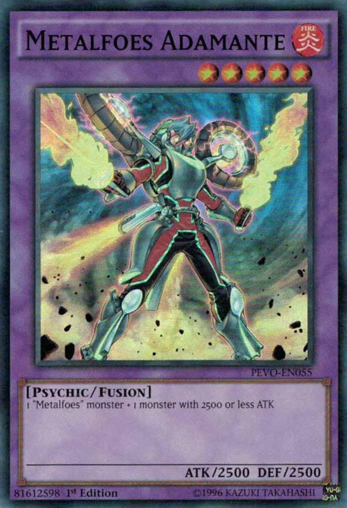 Metalfoes Adamante [PEVO-EN055] Super Rare | Card Merchant Takapuna