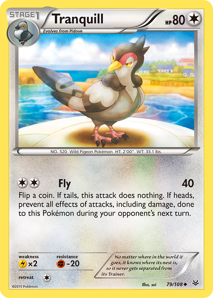 Tranquill (79/108) [XY: Roaring Skies] | Card Merchant Takapuna