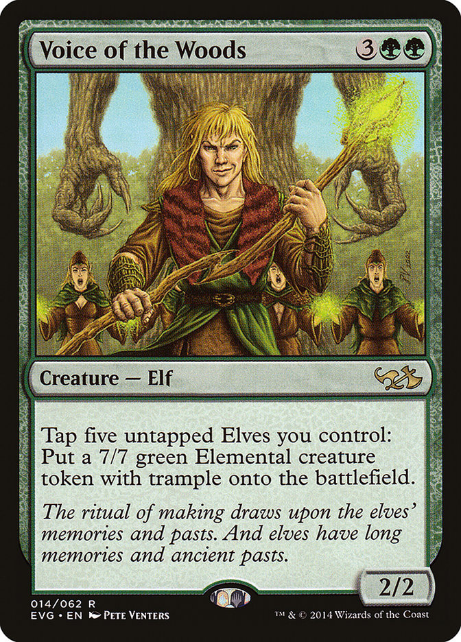 Voice of the Woods (Elves vs. Goblins) [Duel Decks Anthology] | Card Merchant Takapuna