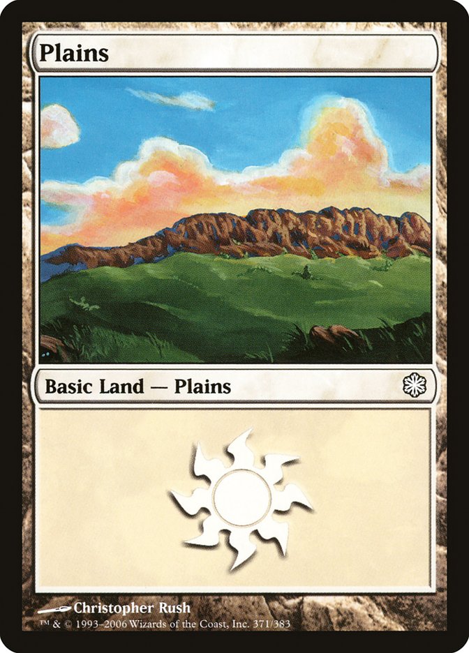 Plains (371) [Coldsnap Theme Decks] | Card Merchant Takapuna