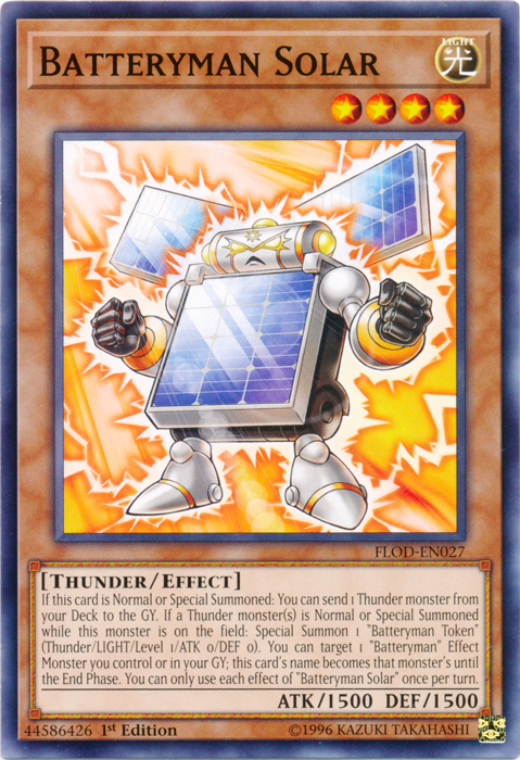 Batteryman Solar [FLOD-EN027] Common | Card Merchant Takapuna