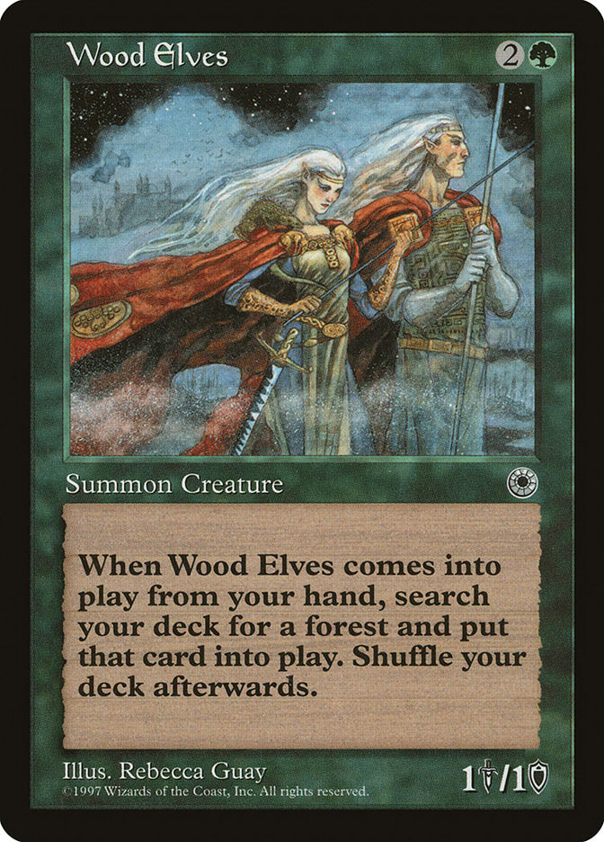 Wood Elves [Portal] | Card Merchant Takapuna