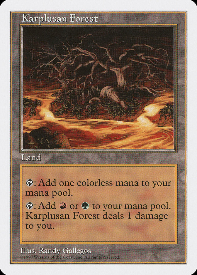 Karplusan Forest [Fifth Edition] | Card Merchant Takapuna