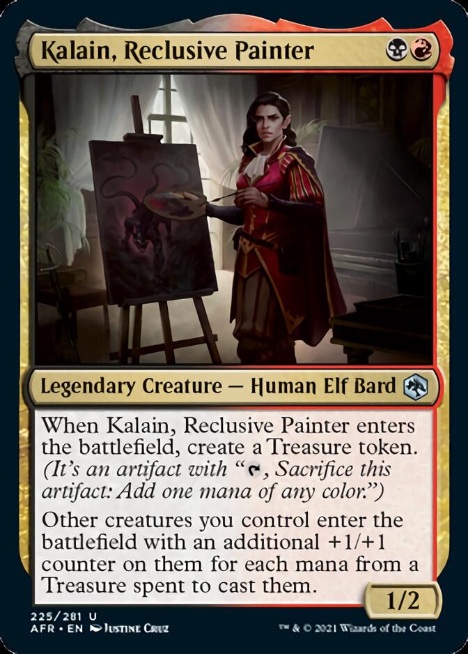 Kalain, Reclusive Painter [Dungeons & Dragons: Adventures in the Forgotten Realms] | Card Merchant Takapuna