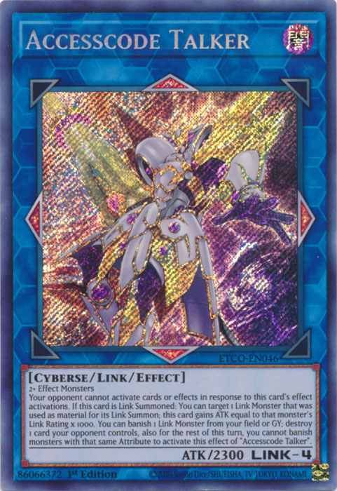 Accesscode Talker [ETCO-EN046] Secret Rare | Card Merchant Takapuna