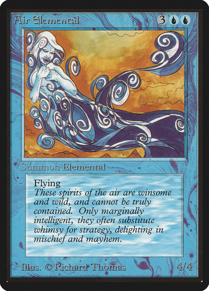 Air Elemental [Beta Edition] | Card Merchant Takapuna