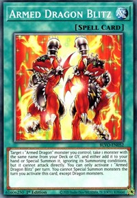 Armed Dragon Blitz [BLVO-EN052] Common | Card Merchant Takapuna