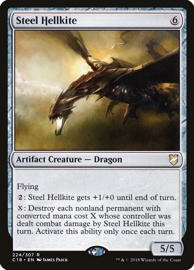 Steel Hellkite [Commander 2018] | Card Merchant Takapuna