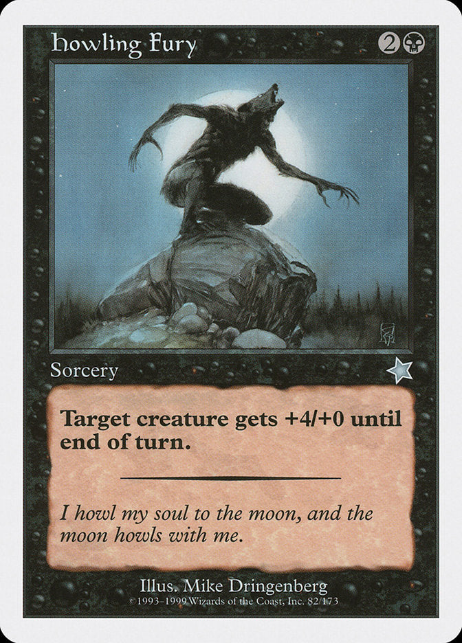 Howling Fury [Starter 1999] | Card Merchant Takapuna