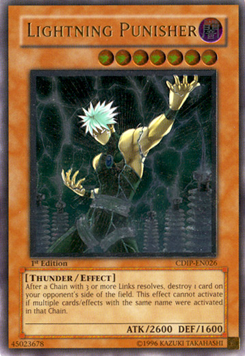 Lightning Punisher [CDIP-EN026] Ultimate Rare | Card Merchant Takapuna