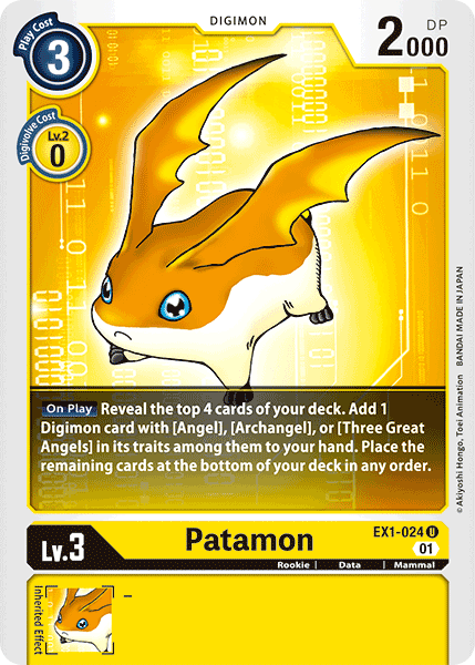 Patamon [EX1-024] [Classic Collection] | Card Merchant Takapuna