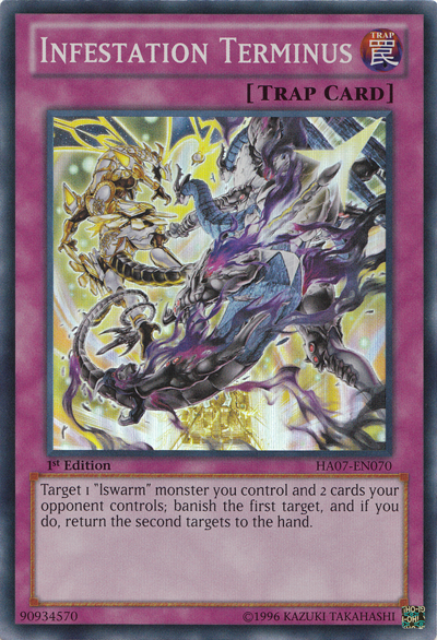 Infestation Terminus [HA07-EN070] Super Rare | Card Merchant Takapuna