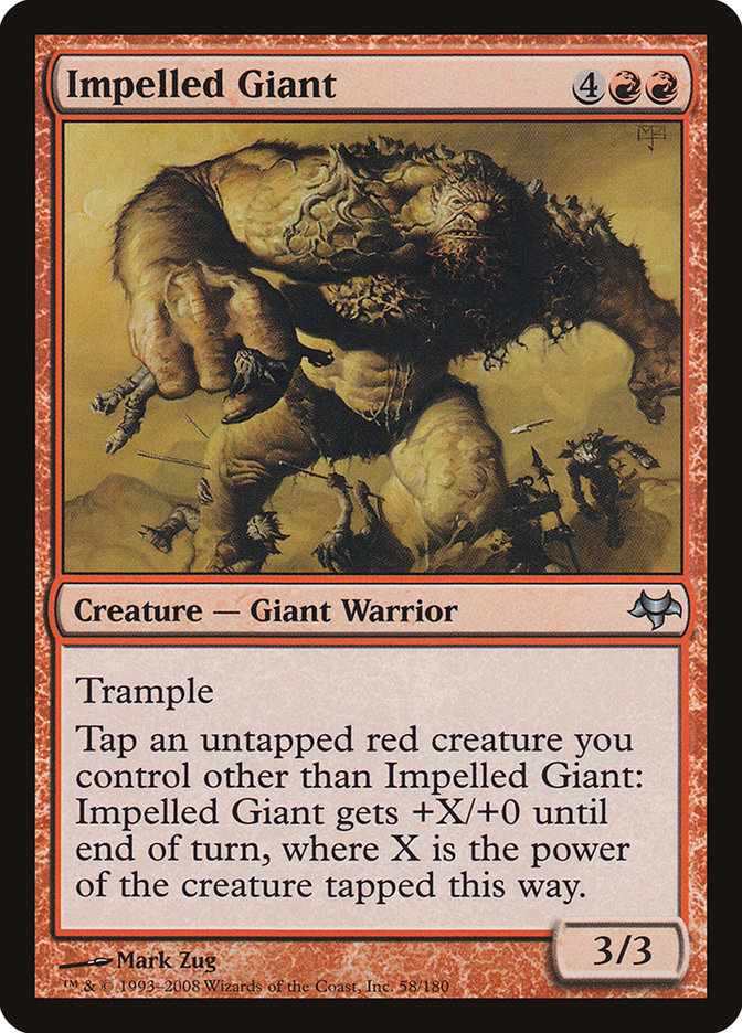 Impelled Giant [Eventide] | Card Merchant Takapuna