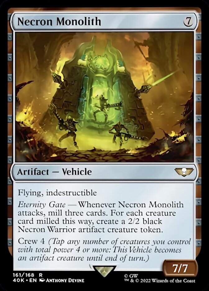 Necron Monolith [Warhammer 40,000] | Card Merchant Takapuna