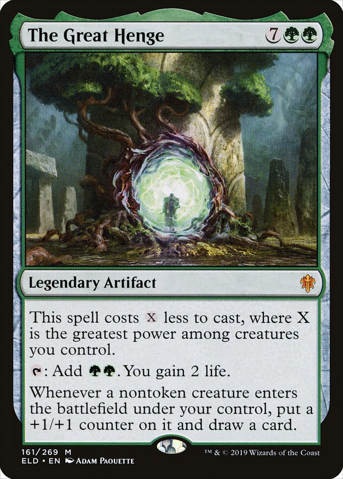 The Great Henge [Throne of Eldraine] | Card Merchant Takapuna