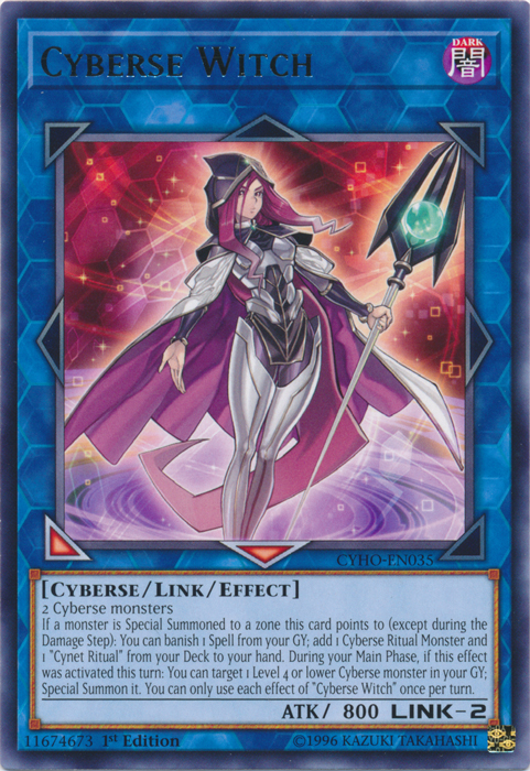 Cyberse Witch [CYHO-EN035] Rare | Card Merchant Takapuna