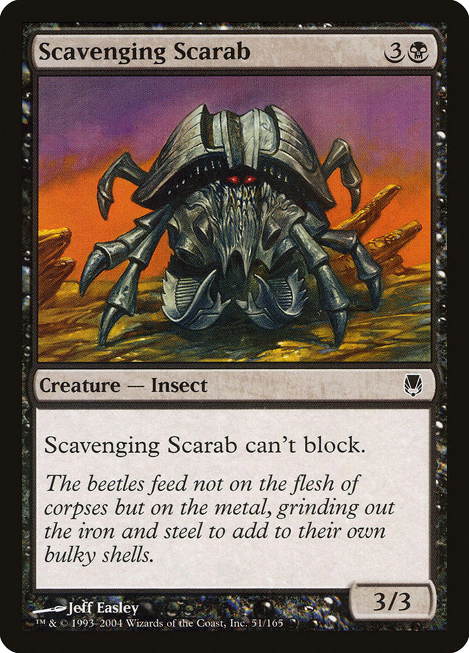 Scavenging Scarab [Darksteel] | Card Merchant Takapuna